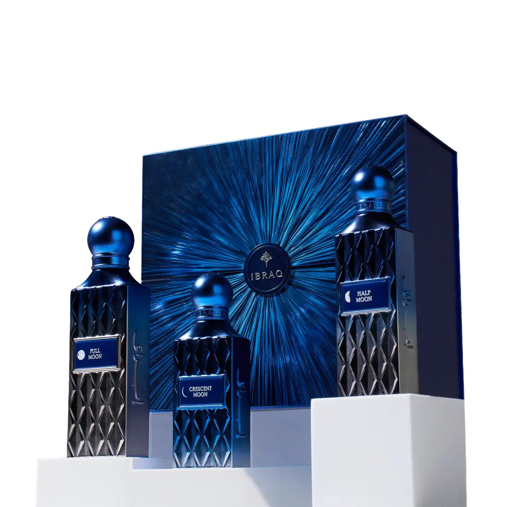 OFFRE (Lire la description) Ibrahim Al Qureshi Moon Collection Coffret 75 ml + 100 ml + 150 ml