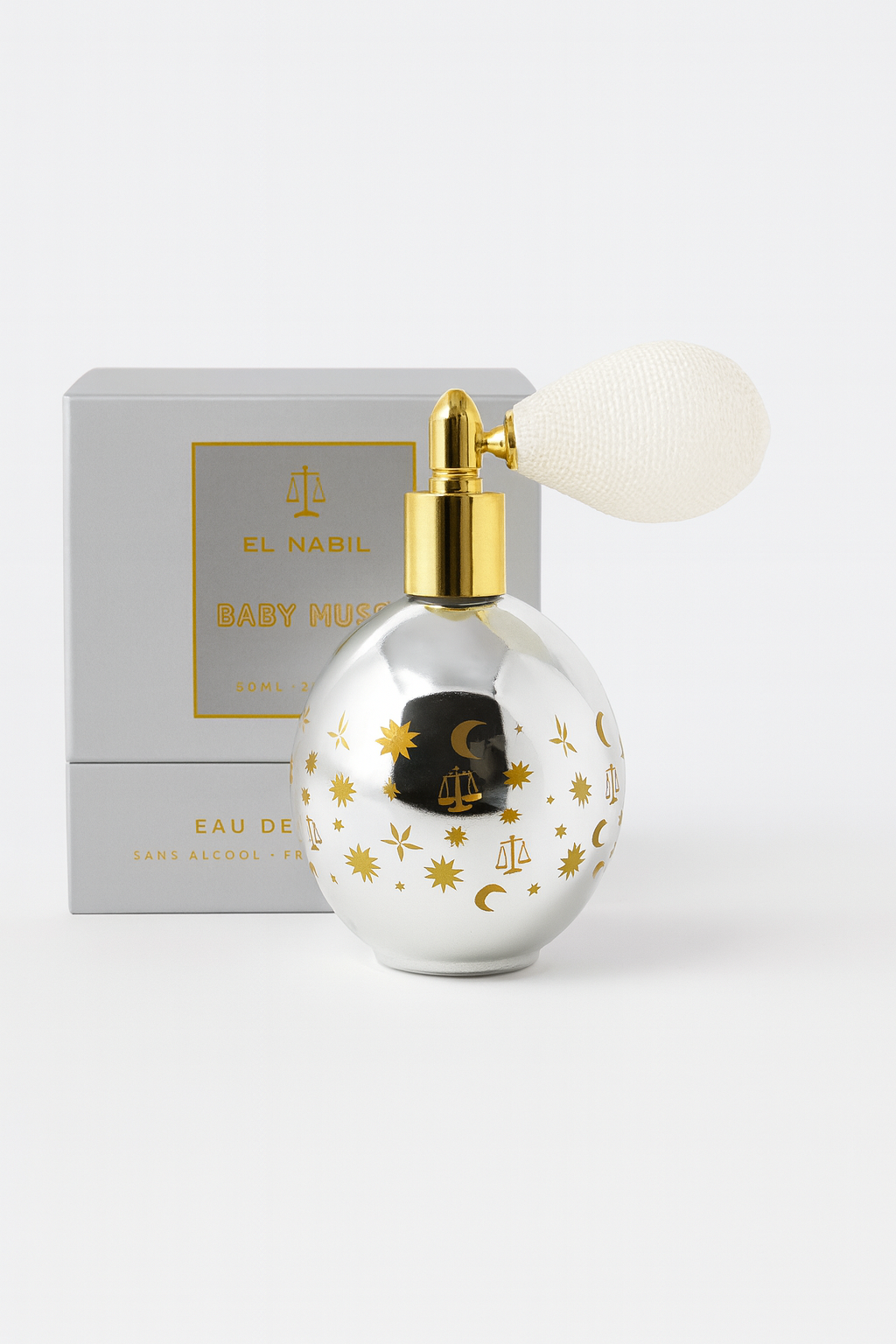 El Nabil – Eau de Senteur Bébé (Parfum sans alcool)  5 Parfums au Choix