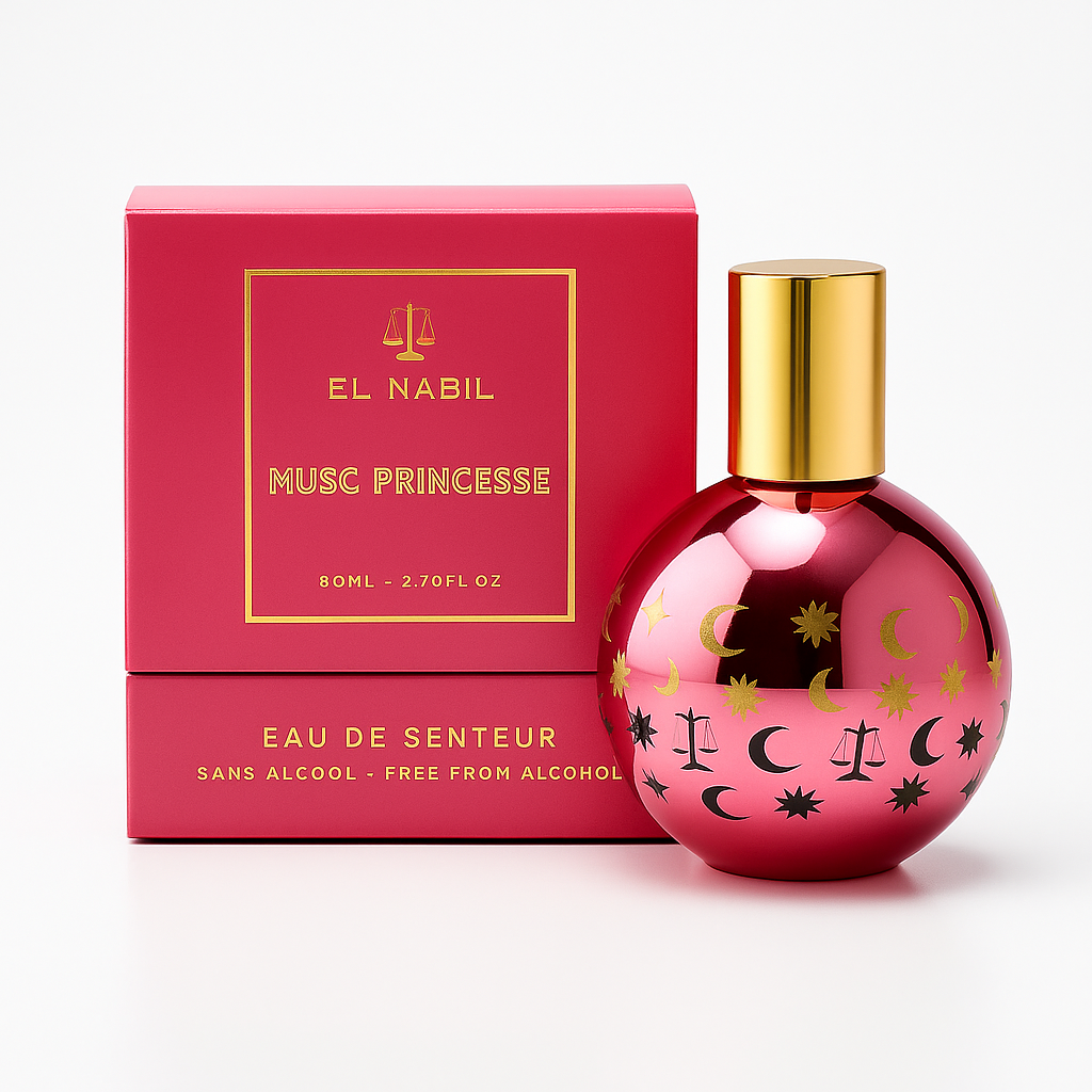 El Nabil – Eau de Senteur Bébé (Parfum sans alcool)  5 Parfums au Choix