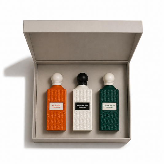 Ibrahim Al Qureshi Coffret Grey Box - 3 x 75 ml Eau De Parfum Mixte