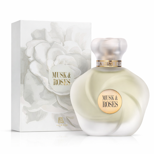 Ahmed Al Maghribi Musk And Roses – Eau de Parfum pour Femme 75 ml