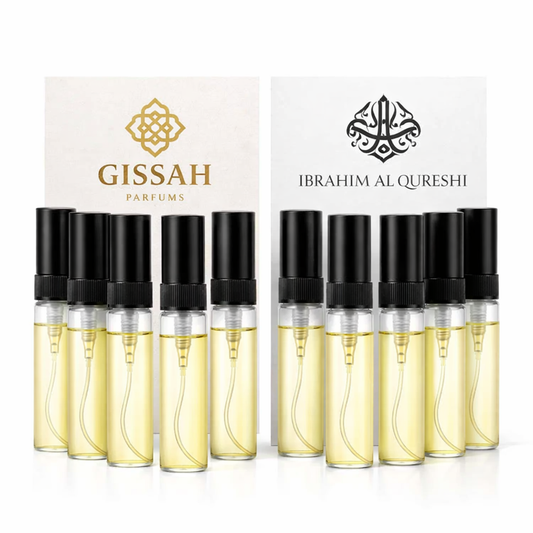 Pack Découverte  – 10 Échantillons Gissah & Ibrahim Al Qureshi