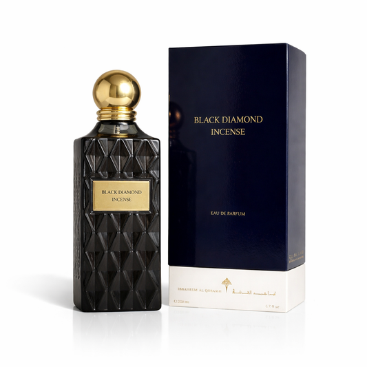 Ibraheem Al Qurashi Black Diamond Incense – Eau de Parfum Mixte 150 ml